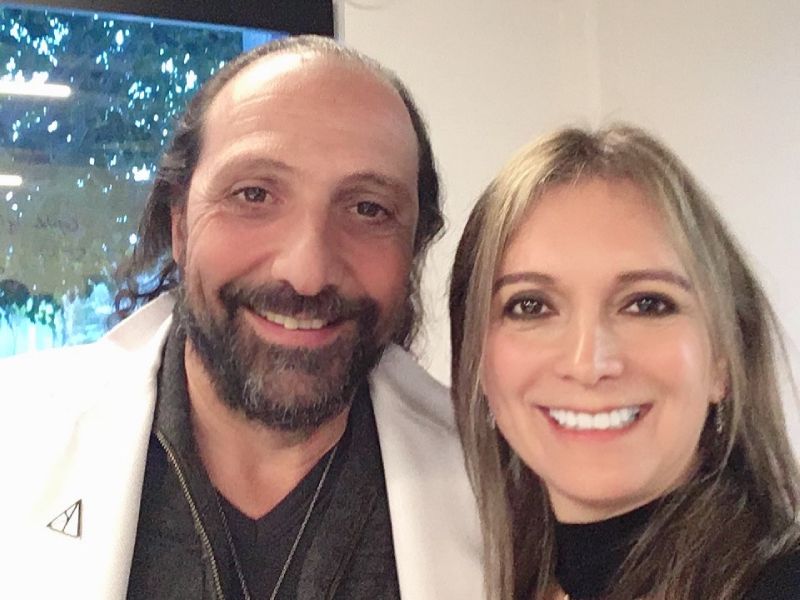 With Nassim Haramein after a 2020 tour of his lab in San Clemente, CA, USA with his biophysicist.